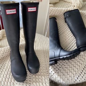 Hunter Wide Calf Rainboots
